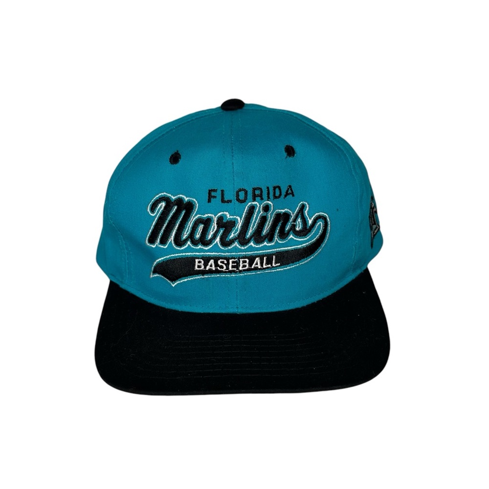 Vintage Florida Marlins Starter Snapback Baseball Cap